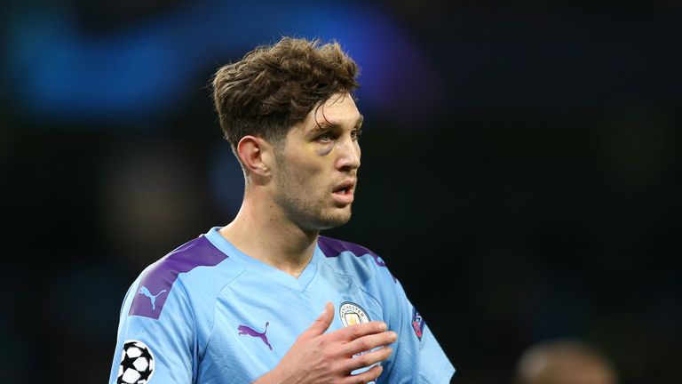 John Stones struggled after being called on to replace the injured Rodri