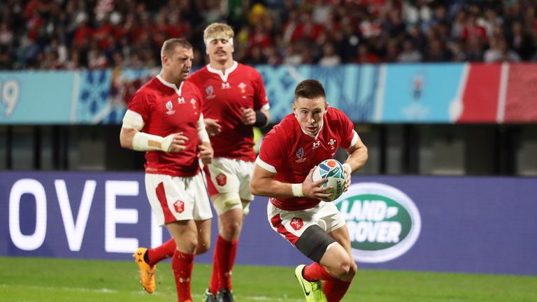 Only Shane Williams has scored more tries than Josh Adams for Wales at an edition of the Rugby World Cup