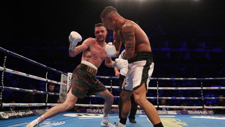 Regis Prograis v Josh Taylor, World Boxing Super Series Super-Lightweight Ali Trophy Final, WBA Super, IBF, WBC Diamond & Ring Magazine Super-Lightweight titles, o2 Arena, London.26th October 2019.Picture By Mark Robinson..