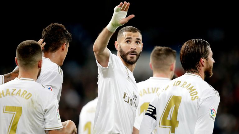 Karim Benzema was on form as Real Madrid thrashed Leganes
