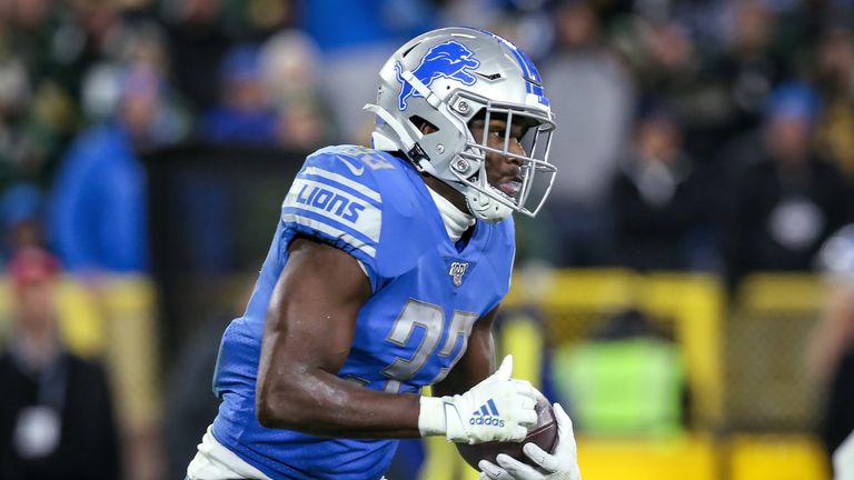 Sophomore running back Kerryon Johnson lands on IR for the second straight season