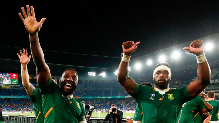 The Springboks will contest a third-ever Rugby World Cup final, after narrowly beating Wales 