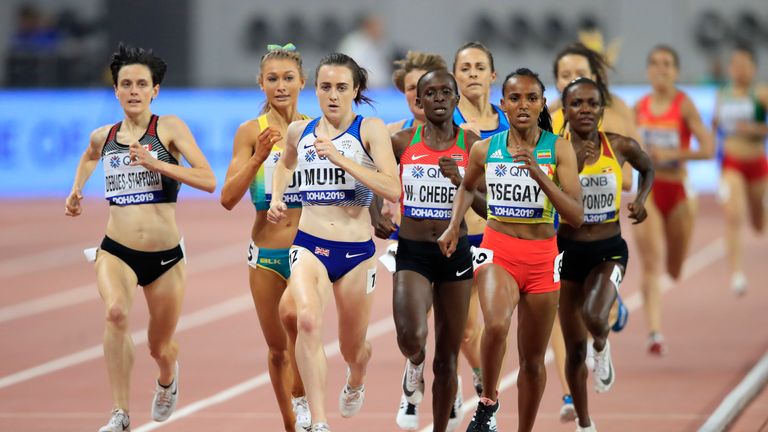 Laura Muir finished fourth at the 2017 World Championships in London