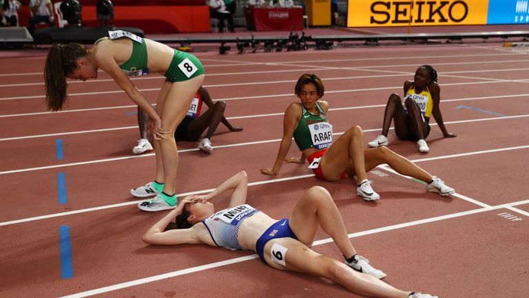 Laura Muir mkissed out on a medal despite clocking a stunning time in the 1500m