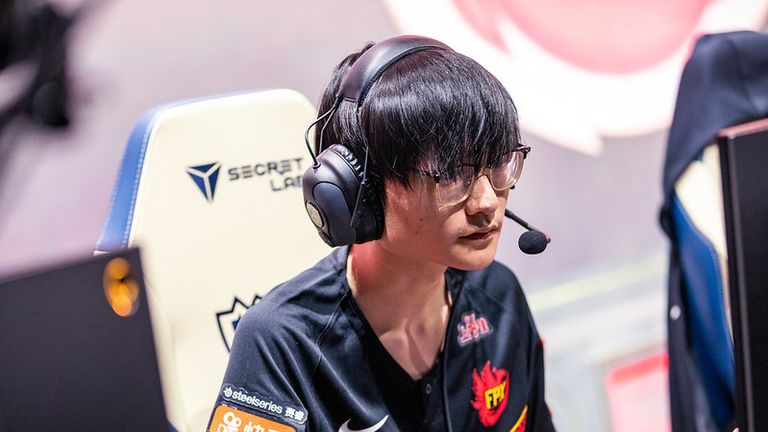 Tian joked that Splyce were the best EU team at Worlds (Credit: Riot Games)
