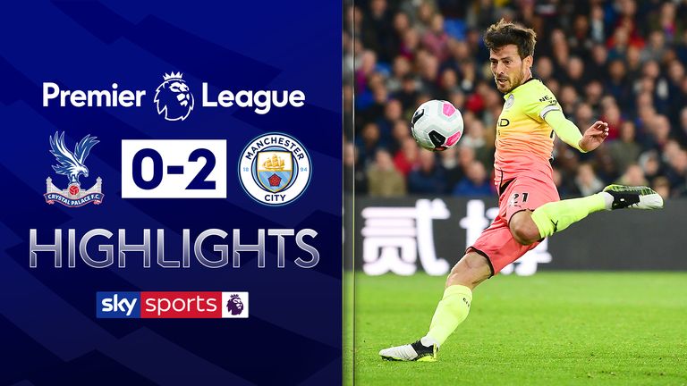 Crystal Palace 0-2 Manchester City