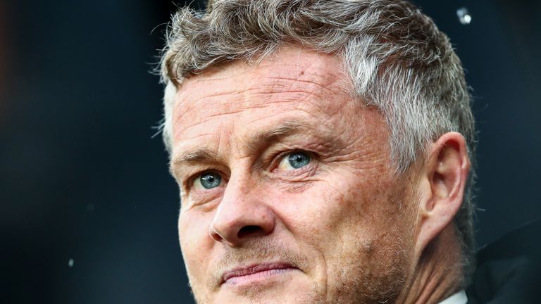 NEWCASTLE UPON TYNE, ENGLAND - OCTOBER 06: Ole Gunnar Solskjaer, Manager of Manchester United looks on prior to the Premier League match between Newcastle United and Manchester United at St. James Park on October 06, 2019 in Newcastle upon Tyne, United Kingdom. (Photo by Jan Kruger/Getty Images)