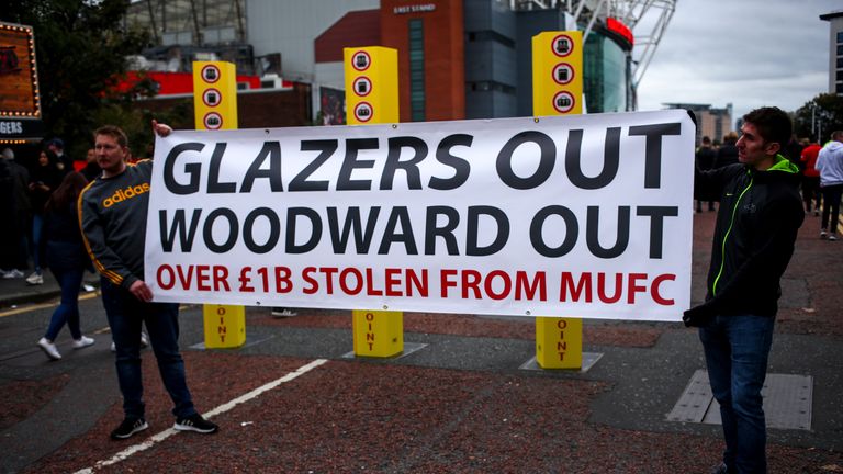 The tenures of Ed Woodward and the Glazer family have proved controversial for some of United's supporters