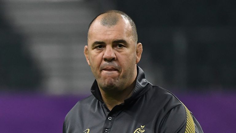 Australia head coach MIchael Cheika