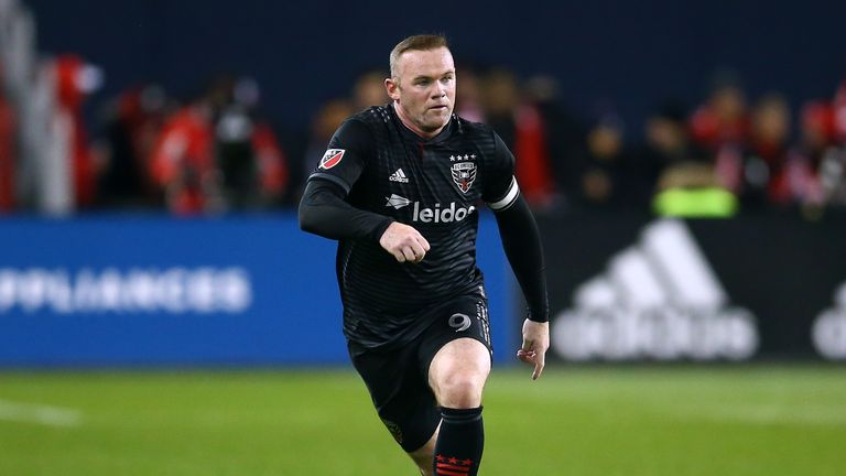 Wayne Rooney&#39;s final MLS game for DC United ended in a 5-1 defeat against Toronto FC.