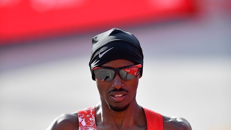 Sir Mo Farah claimed there was an agenda against him after being grilled on his past links to disgraced coach Alberto Salazar in the build-up to the Chicago Marathon 