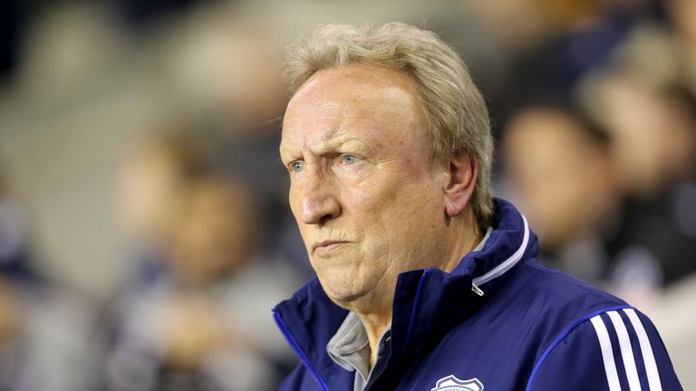 Cardiff manager Neil Warnock