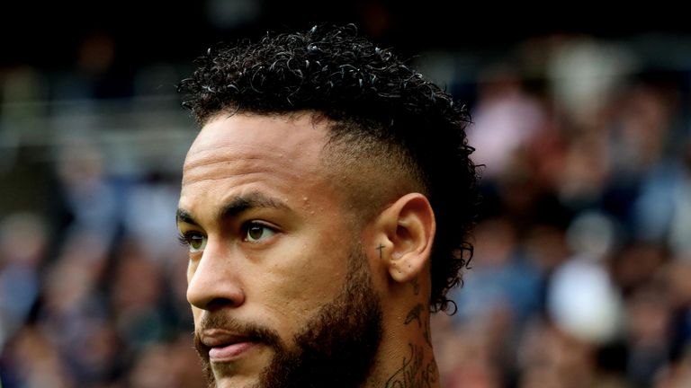 Neymar signed for Paris Saint-Germain for £200m in 2017