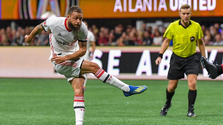 Nick DeLeon scored a late winner for Toronto FC (Pic: USA Today/MLSsoccer)