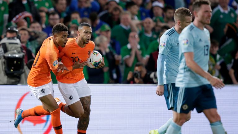 Northern Ireland suffered a 3-1 defeat to the Netherlands, after Josh Magennis opened the scoring.