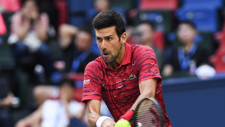Novak Djokovic charges into the quarter-finals of the Shanghai Masters 