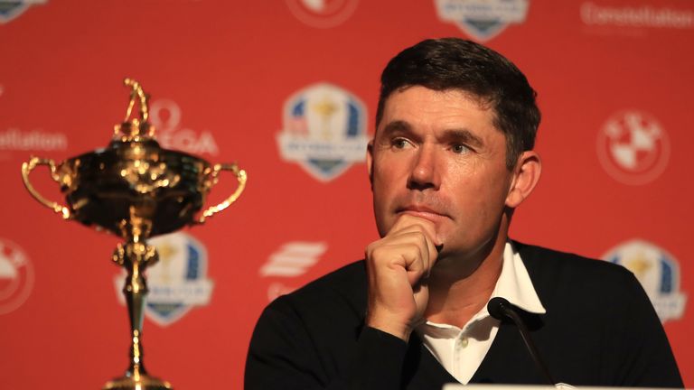 Qualification for Padraig Harrington's 2020 team is in its early stages  