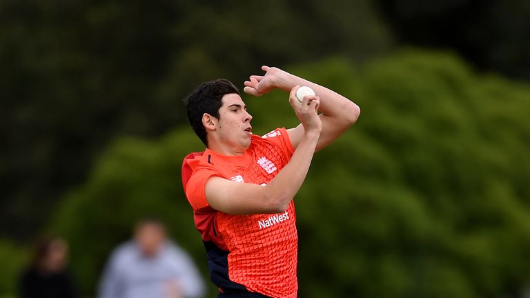 Pat Brown, England, T20 warm-up match vs New Zealand XI