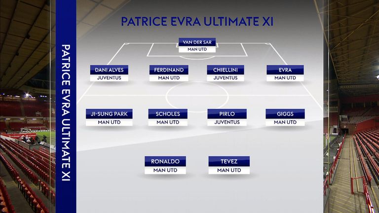 Patrice Evra ultimate XI 