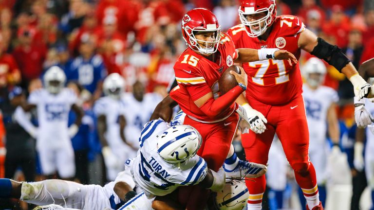 The Colts held Patrick Mahomes and the Chiefs to under 25 points for the first time in 22 games