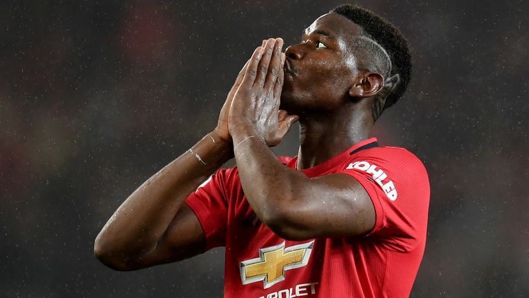 Paul Pogba ha estado fuera desde septiembre con una lesión en el tobillo