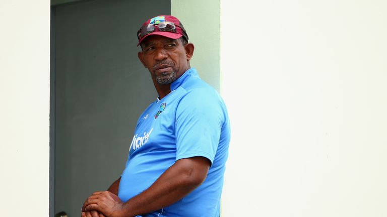 Phil Simmons pictured during his first spell as Windies coach