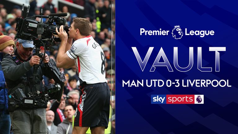 Ahead of their clash on Sunday, we take a look back to 2014 when Steven Gerrard scored twice for Liverpool in a 3-0 victory over United, which saw  David Moyes sacked the following month.