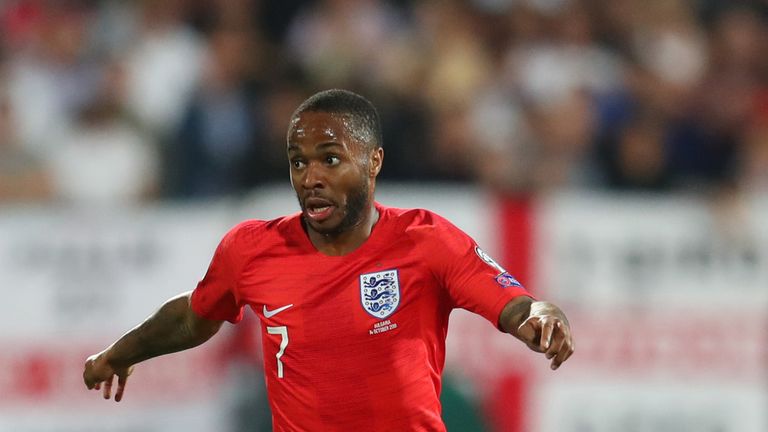 Raheem Sterling was among the England players subjected to racist abuse in Bulgaria