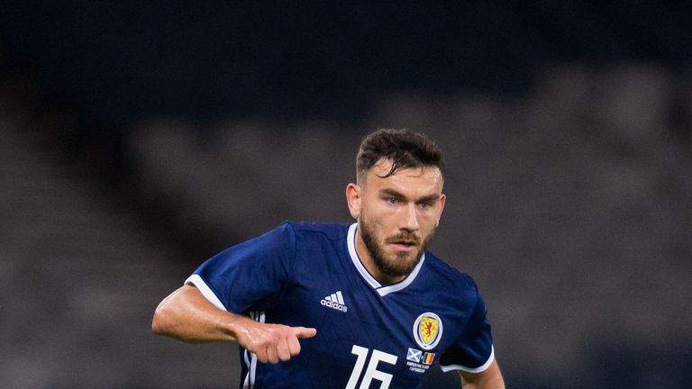 Snodgrass featured 28 times for Scotland after making his debut in 2011