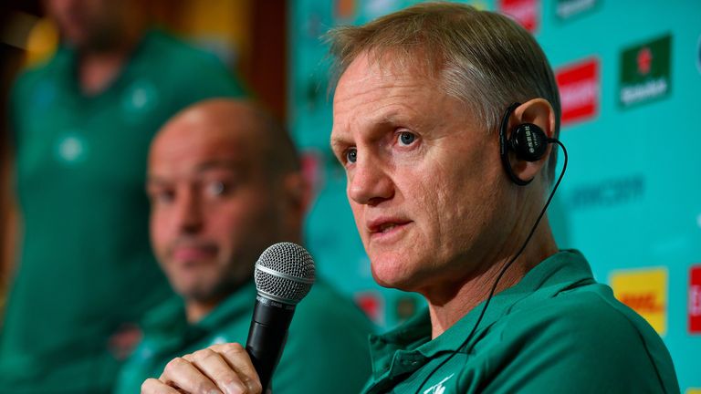 Ireland head coach Joe Schmidt