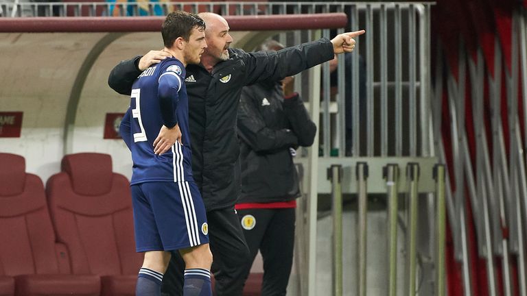 Scotland captain Andy Robertson admits there weren&#39;t many positives during their 4-0 loss to Russia.