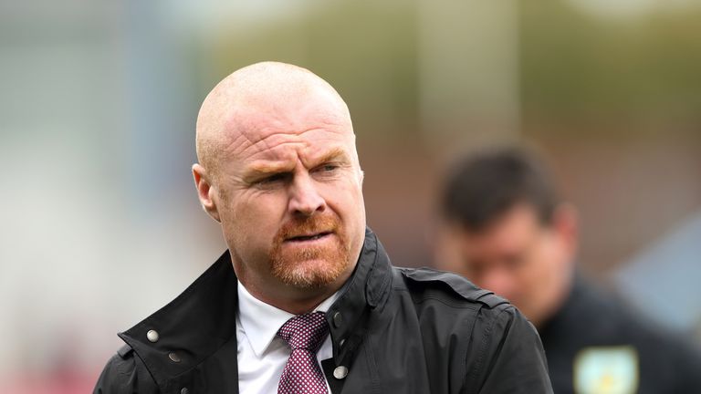 Burnley manager Sean Dyche 