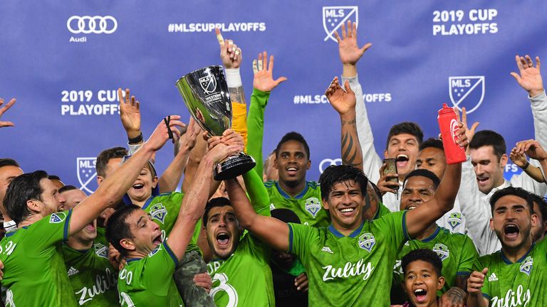 Seattle Sounders won the Western Conference with their victory and advance to the MLS Cup final (Pic: USA Today/MLSsoccer)