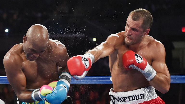 Kovalev beat Bernard Hopkins