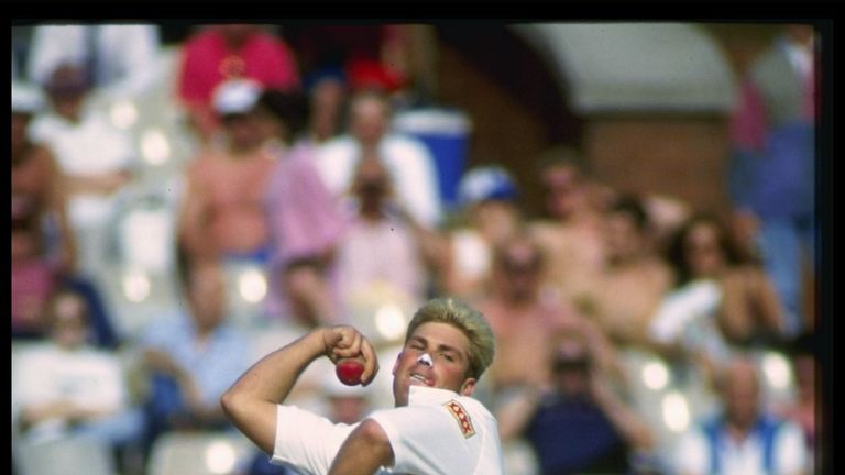Shane Warne tormented England during a one-sided Ashes series