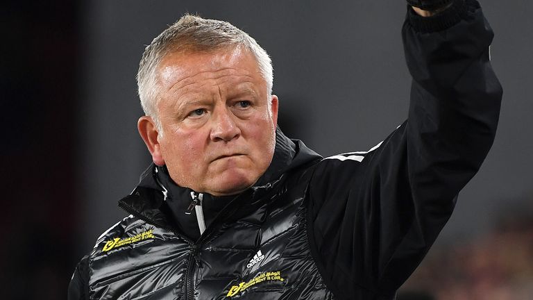 Sheffield United manager Chris Wilder has guided the Blades to eighth in the Premier League