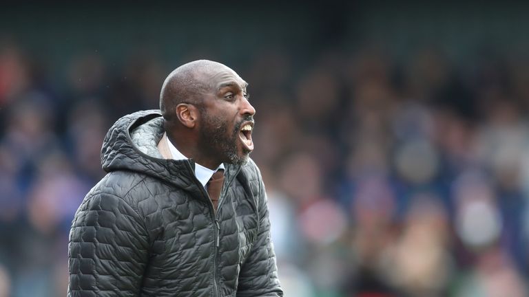 Sol Campbell takes charge of his first game as Southend manager on Saturday against Ipswich