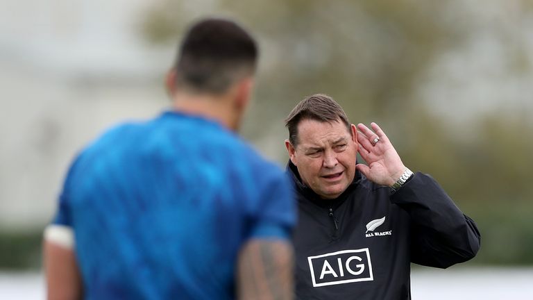 Steve Hansen's side face England in Saturday's World Cup semi-final