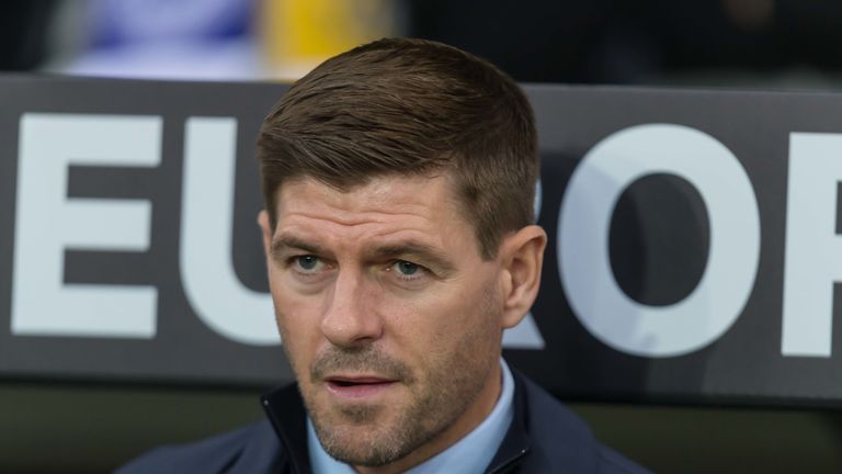 Rangers boss Steven Gerrard