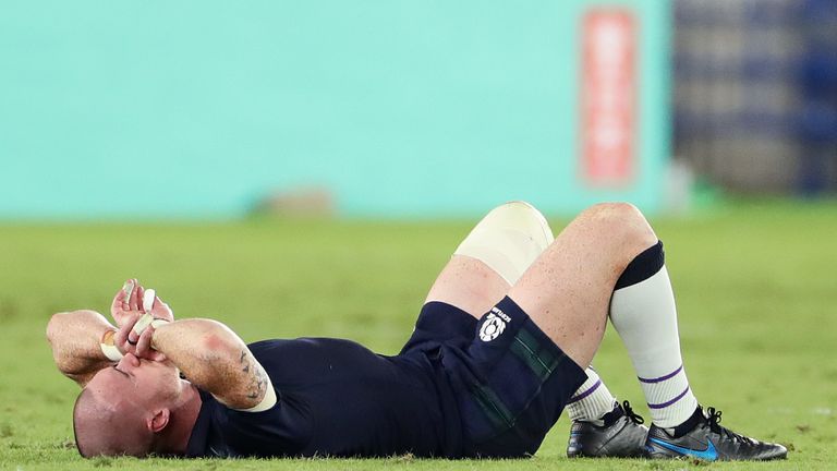 Stuart Hogg said the Scots' early exit will act as a wake-up call to redouble his efforts
