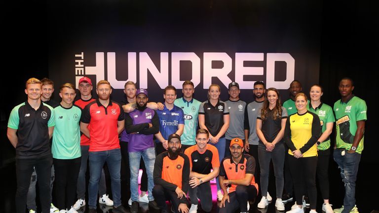 Players at The Hundred draft