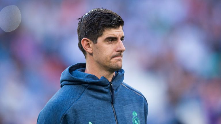 Real Madrid says Thibaut Courtois is being treated for stomach issues