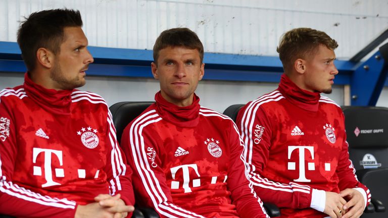 Thomas Muller is unhappy with his lack of game time at Bayern 