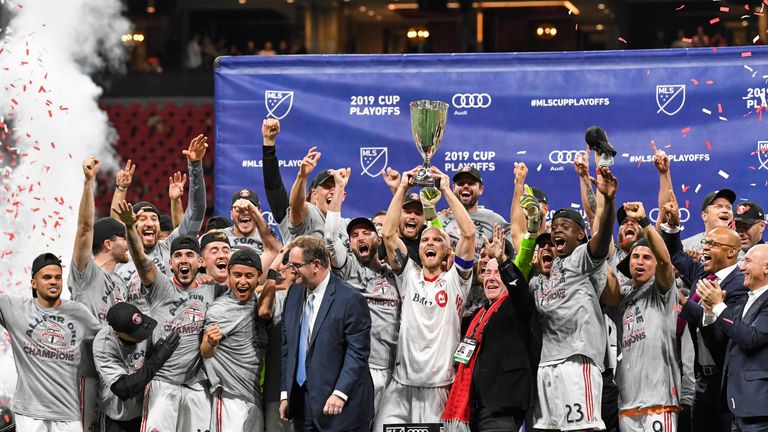 Toronto FC won the Eastern Conference with their win against Atlanta United (Pic: USA Today/MLSsoccer)