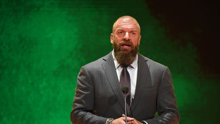 Triple H announces Tyson Fury v Braun Strowman and Cain Velasquez v Brock Lesnar for WWE&#39;s Crown Jewel event.