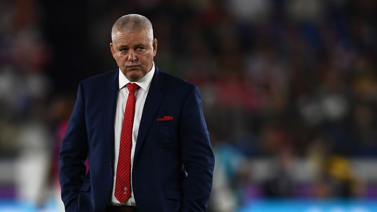 Warren Gatland was aiming to lead Wales to their first Rugby World Cup final