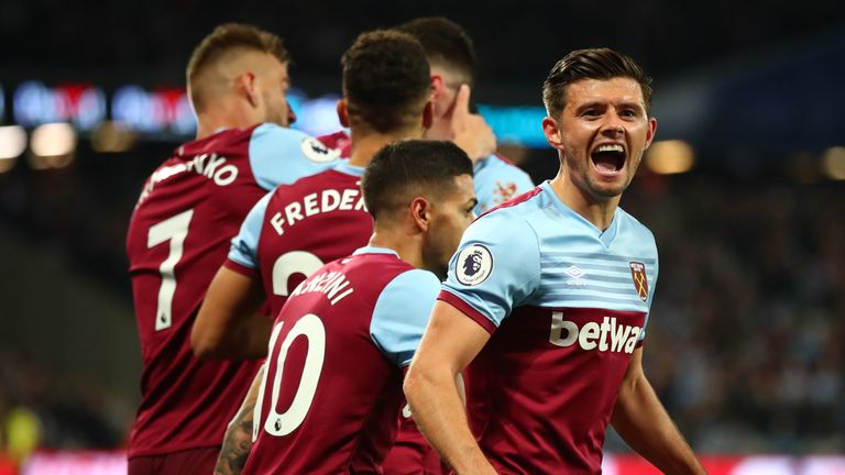 Aaron Cresswell ha hecho 184 apariciones desde que se unió a West Ham de Ipswich