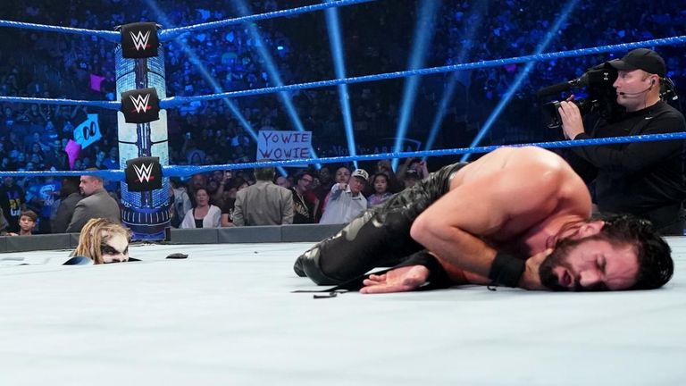 “The Fiend” Bray Wyatt drags Seth Rollins to hell: SmackDown, Oct. 11, 2019
