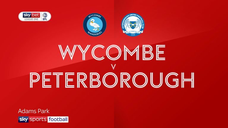 Wycombe v Peterborough