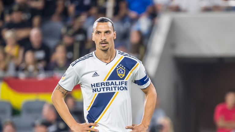 Zlatan Ibrahimovic stormed off in what could be his MLS game